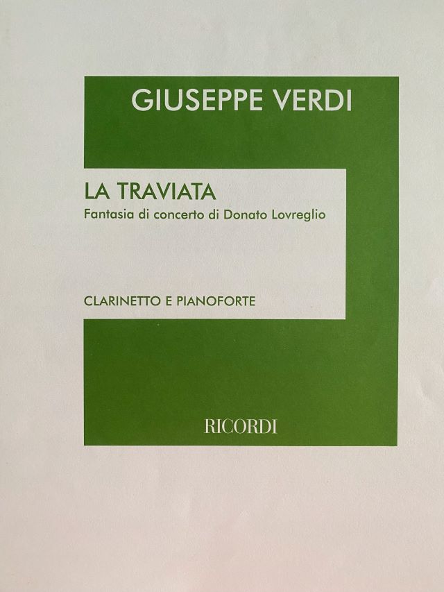 La Traviata Fantasie based On La Traviata from Verdi - Verdi, Donato Lovreglio - Giampieri