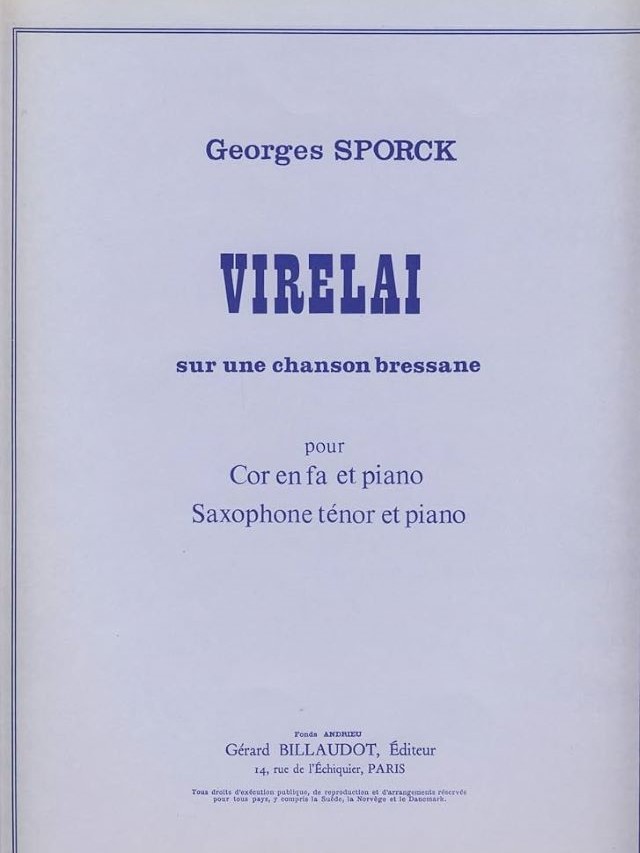 Virelai - Georges Sporck