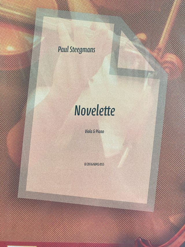 Novelette - Paul Steegmans- Altviool