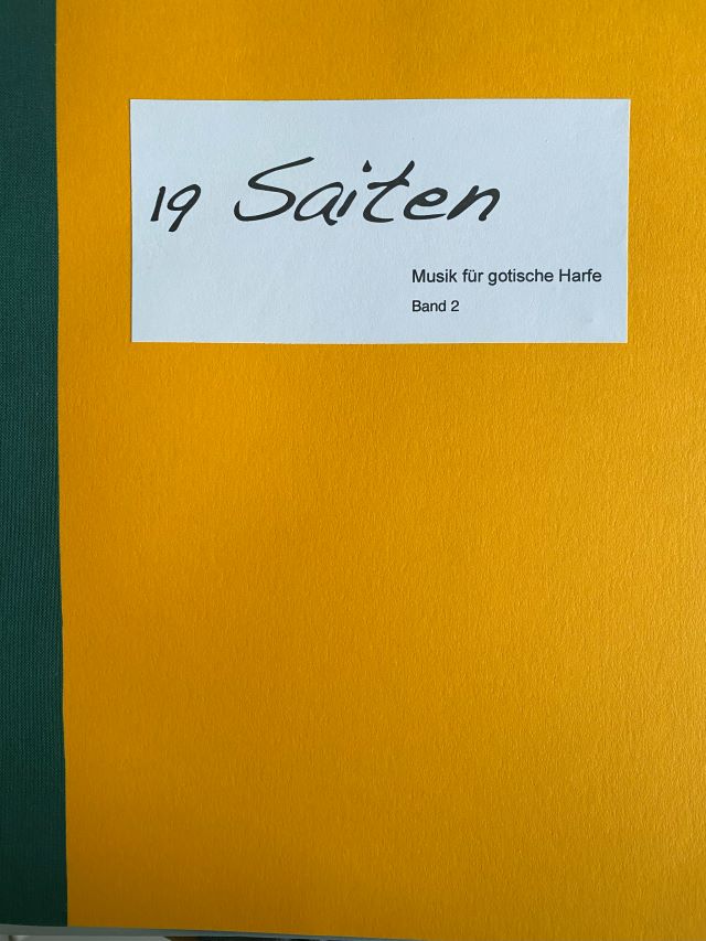 19 Saiten Band 2 für Anfanger mit Vorkenntnissen  - Monika Mendelartz