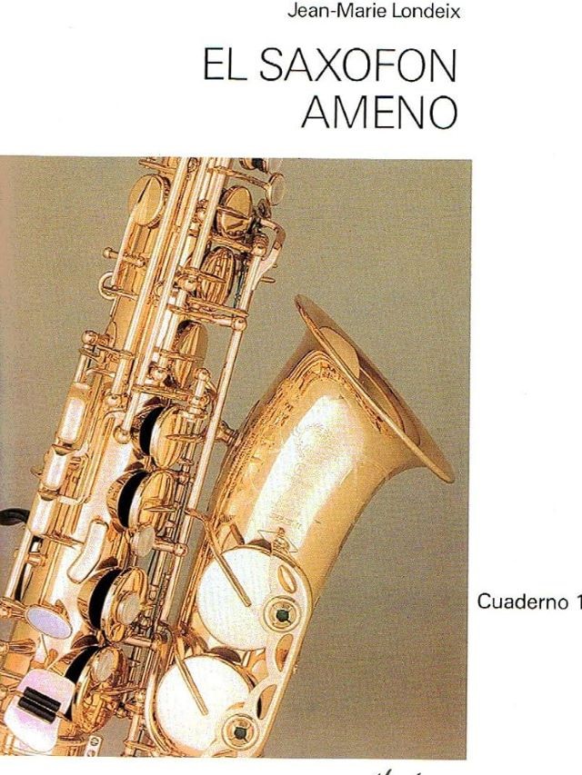 El Saxofon Ameno - Cuaderno 1 - Jean-Marie Londeix
