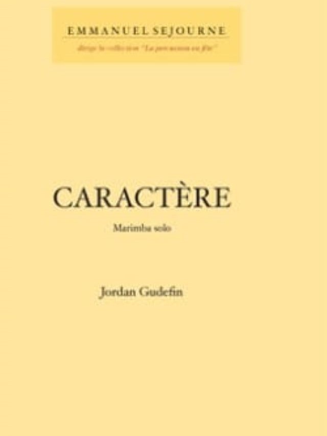 Caractère - Jordan Gudefin