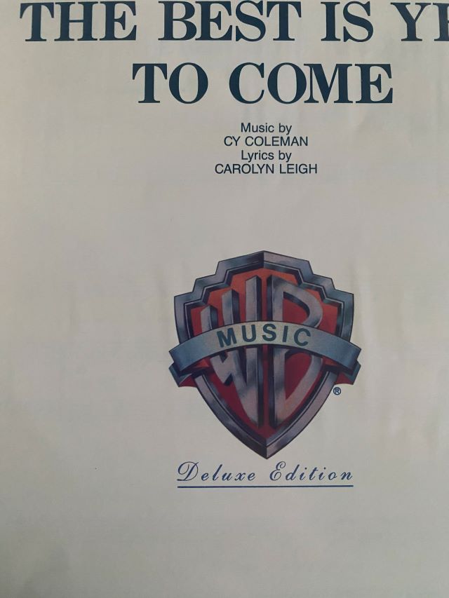 The Best Is Yet To Come - Cy Coleman - Frank Sinatra
