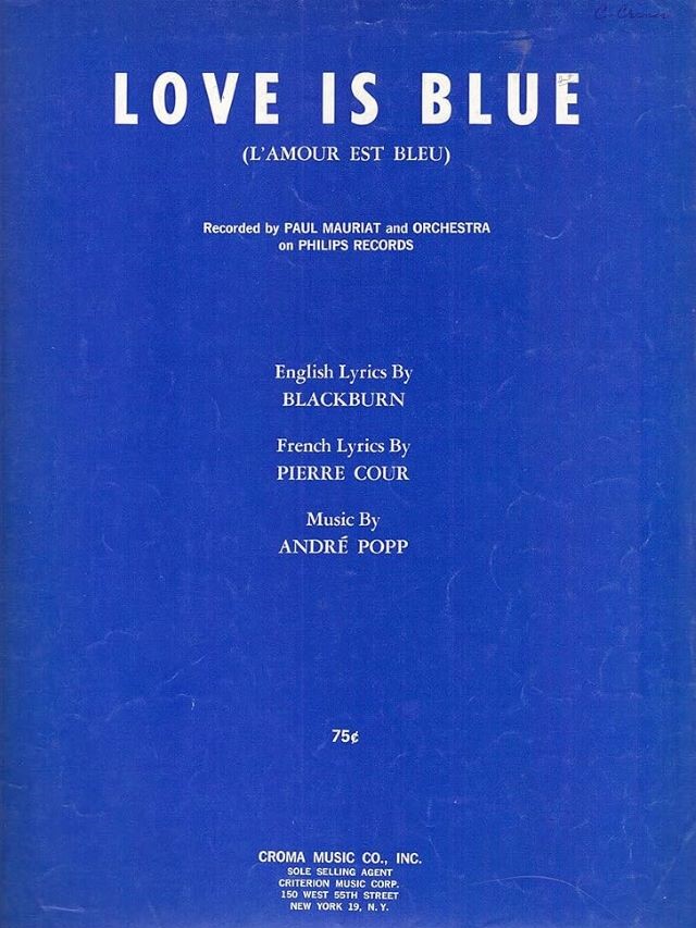 Love Is blue - André Popp
