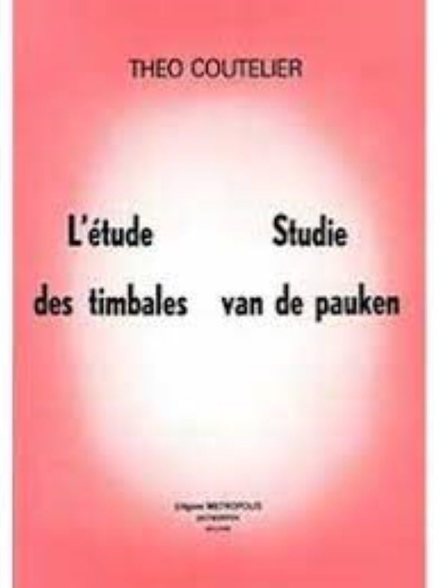 Studies van de Pauken - L'étude des Timbales - Theo Coutelier