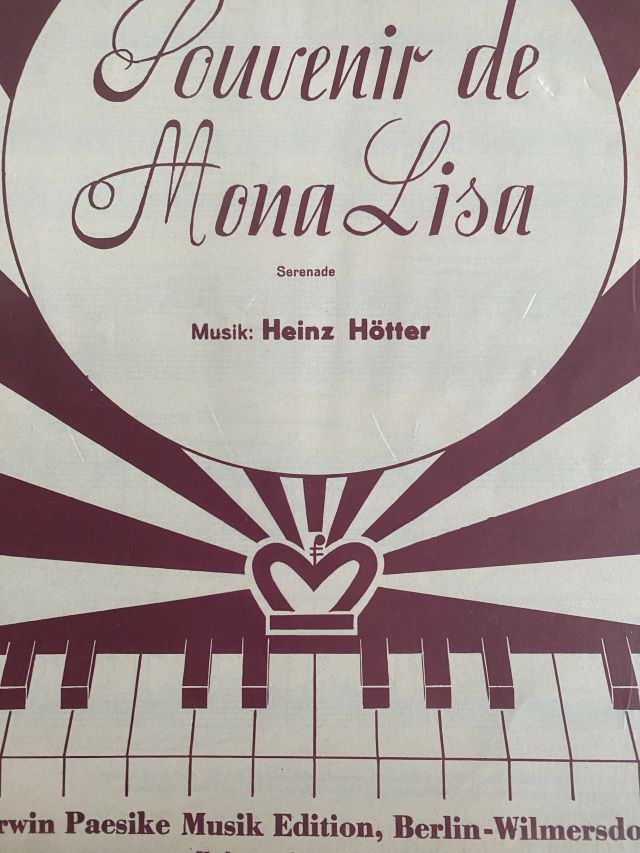 Souvenir de Mona Lisa - Heinz Hötter