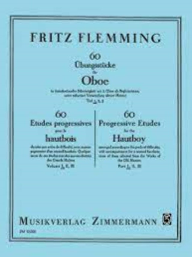 60 Ubungsstücke - Etudes Progressives - Progressive Etudes Volume 1 - Fritz Flemming