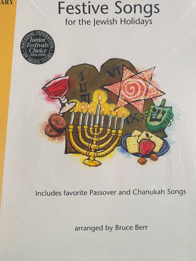 Festive Songs for the Jewish Holidays - Level 3 - Bruce Berr