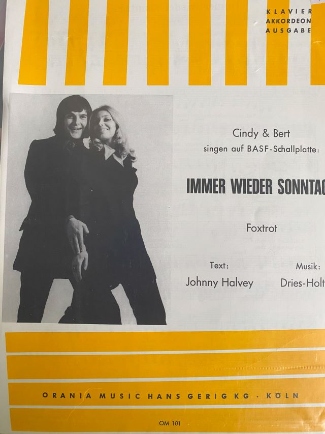 Immer Wieder Sonntags - Cindy and Bert