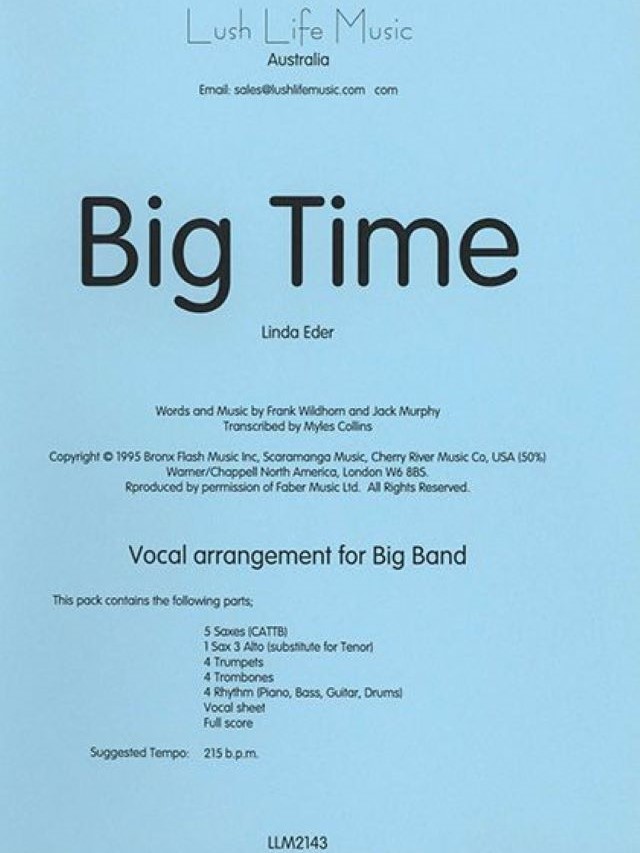 Big Time - Frank Wildhorn, Jack Murphy
