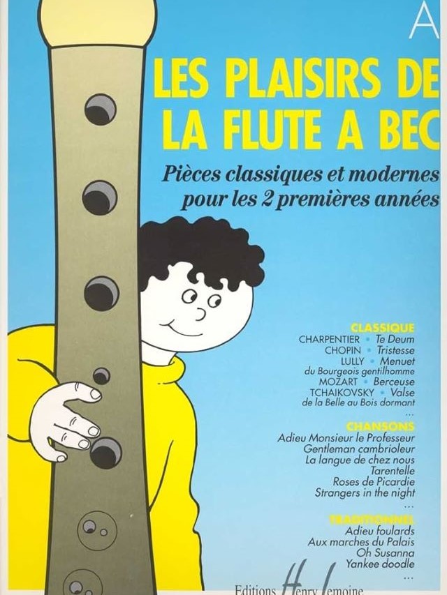 Les Plaisirs de la flote a bec - Marie-Christine Bourgoin