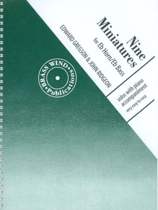 Nine Miniatures for Horn in Eb - Edward Gregson/ John Ridgeon