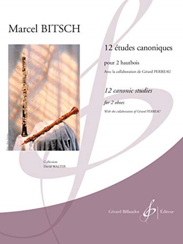 12 études Canoniques - Marcel Bitsch