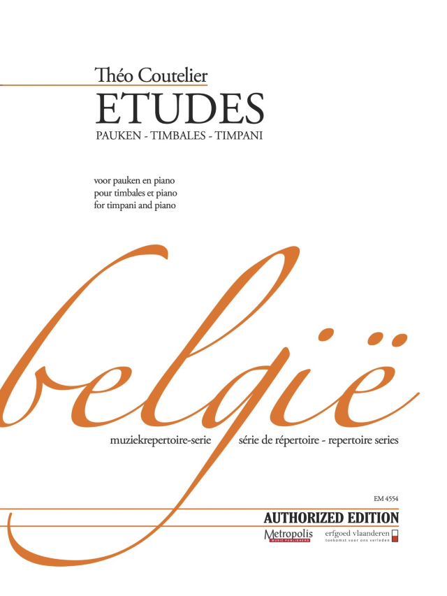 Etudes for Timpani and Piano - Theo Coutelier