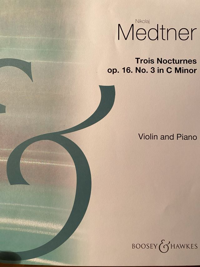 Three Nocturnes Op. 16/3 C Minor - Nicolai Medtner