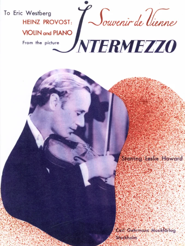 Intermezzo (Souvenir de Vienne) - Heinz Provost