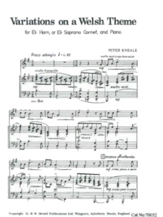 Variations on a Welsh Theme - Peter Kneale