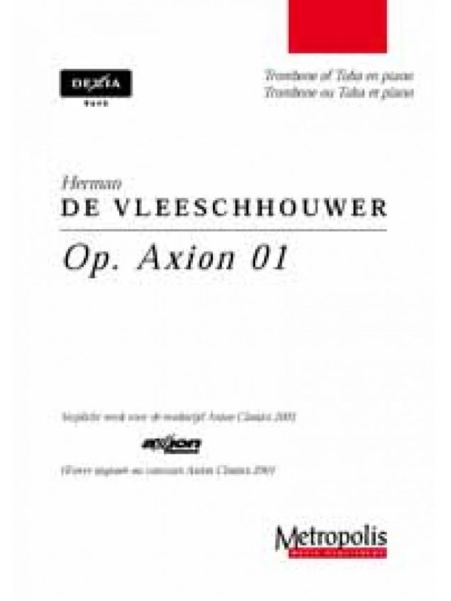 Op. Axion 01 - Herman De Vleeschhouwer