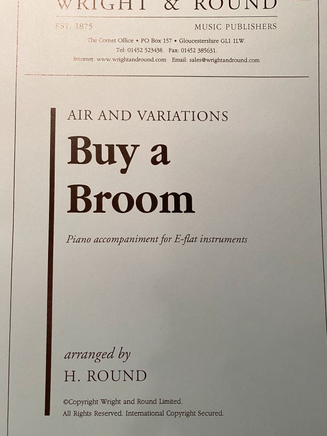 Buy A Broom - H. Round