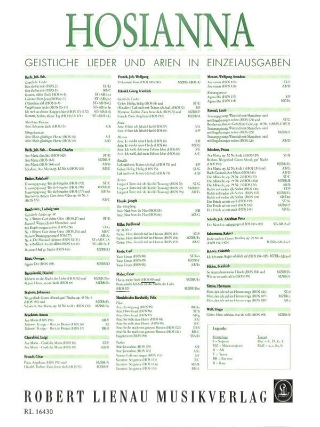 Harre, meine Seele/ Ich bete an die Macht der Liebe - Malan / Bortniansky