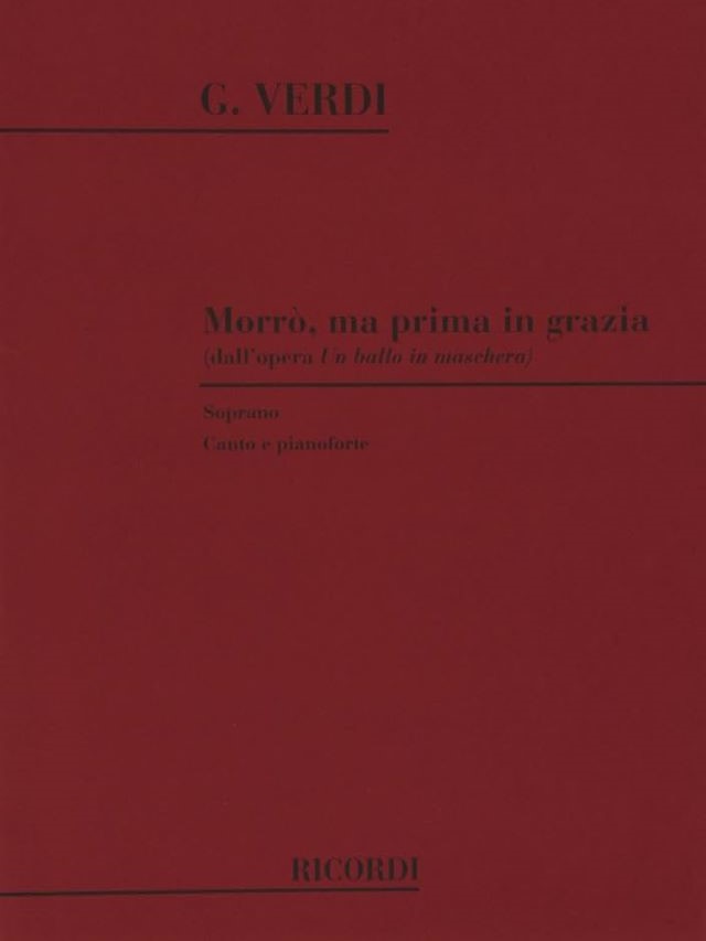Morro, Ma Prima in Grazia - Giuseppe Verdi