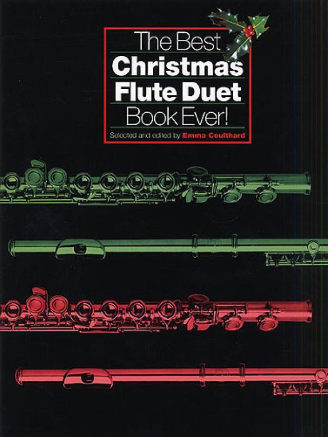 The best Christmas flute duet book ever!