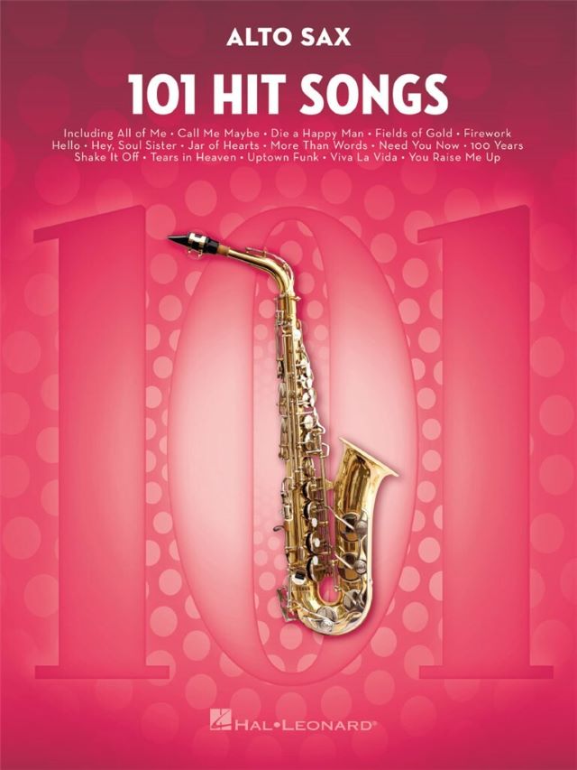 101 Hit Songs - altsaxofoon