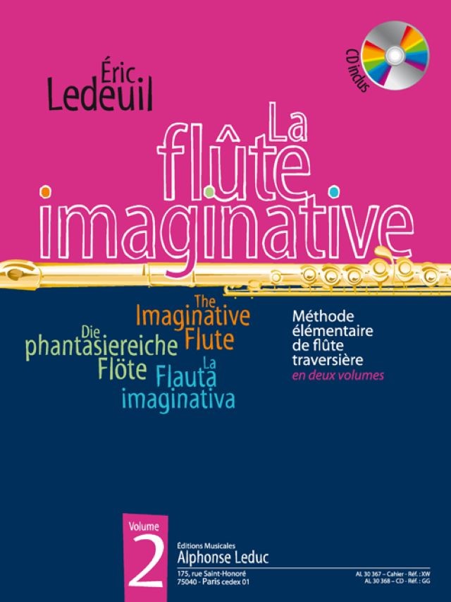 La Flûte Imaginative - Volume 2 avec audio online - Éric Ledeuil