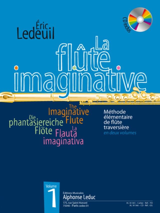 La Flûte Imaginative - Volume 1 avec audio online - Éric Ledeuil
