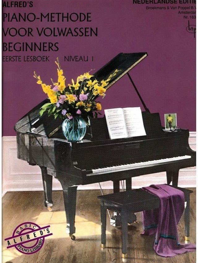 Alfred's Pianomethode Volwassen Beginners Niveau 1