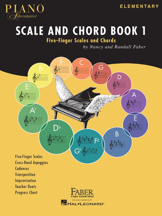 Piano Adventures Scale and Chord Book 1 - Nancy Faber Randall Faber