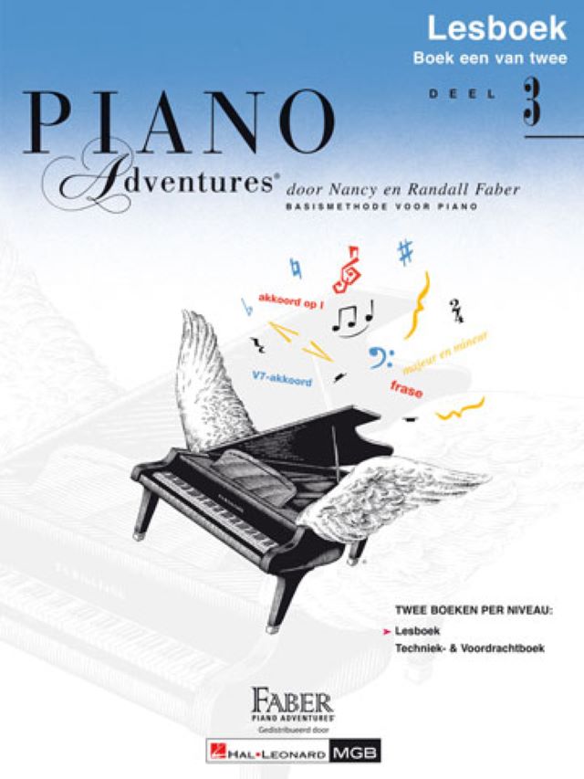 Piano Adventures: Lesboek Deel 3 - Nancy Faber Randall Faber