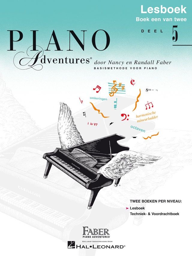 Piano Adventures: Lesboek Deel 5 - Nancy Faber Randall Faber