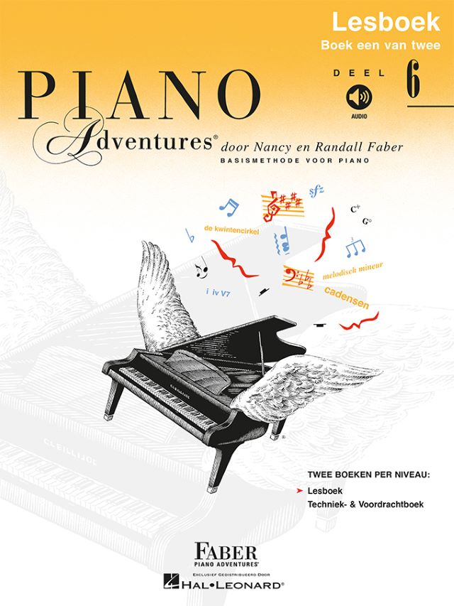Piano Adventures: Lesboek Deel 6 - Nancy Faber Randall Faber