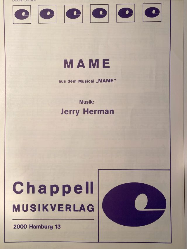 Mame from the musical "Mame" - Jerry Herman