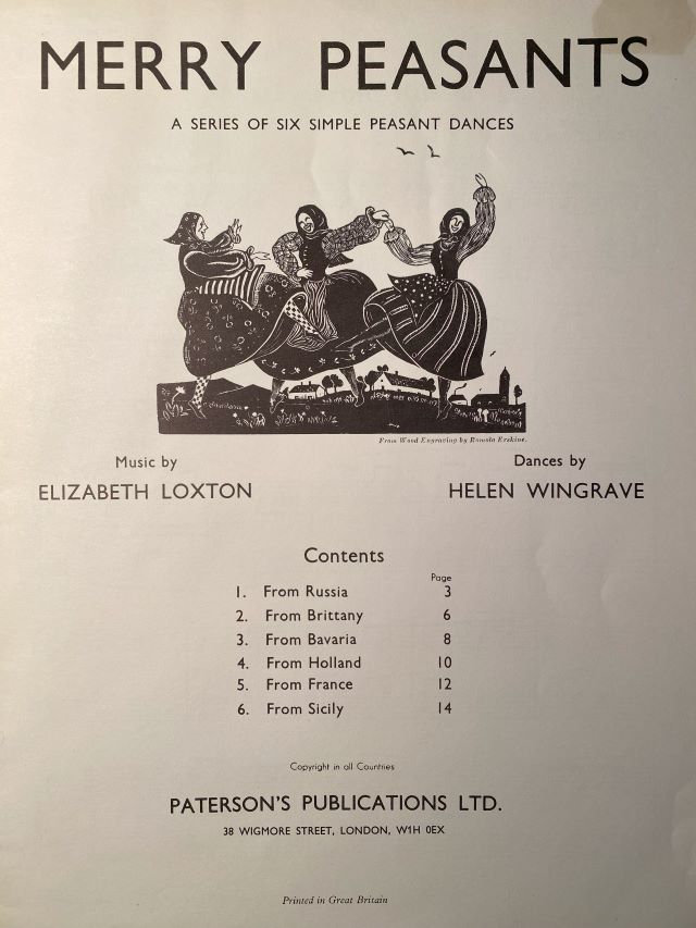 Merry Peasants - Elizabeth Loxton
