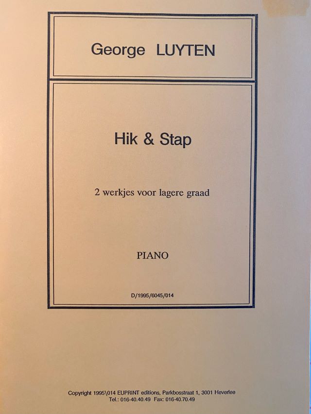 Hik & Stap - George Luyten