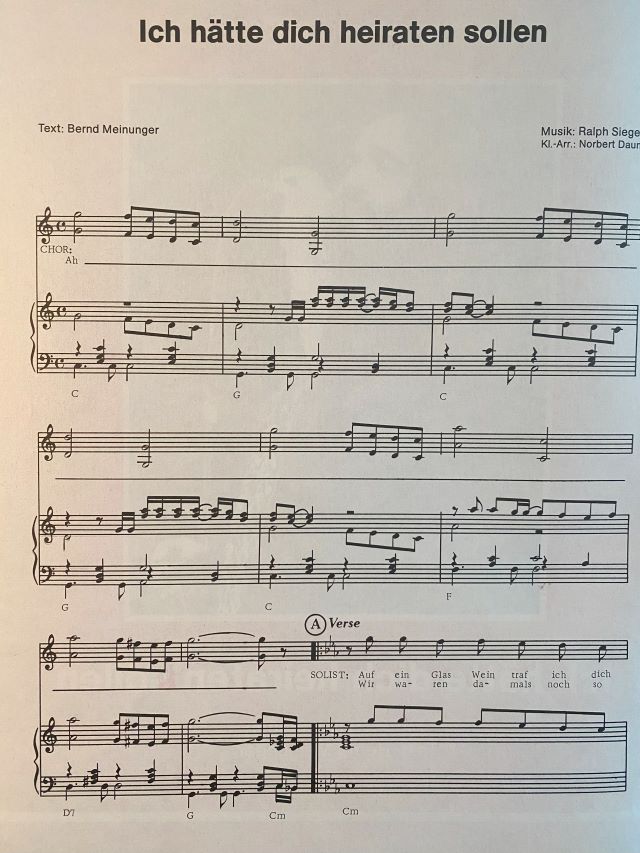 Ich Haette Dich Heiraten Solle - Ralph Siegel - Demis Roussos